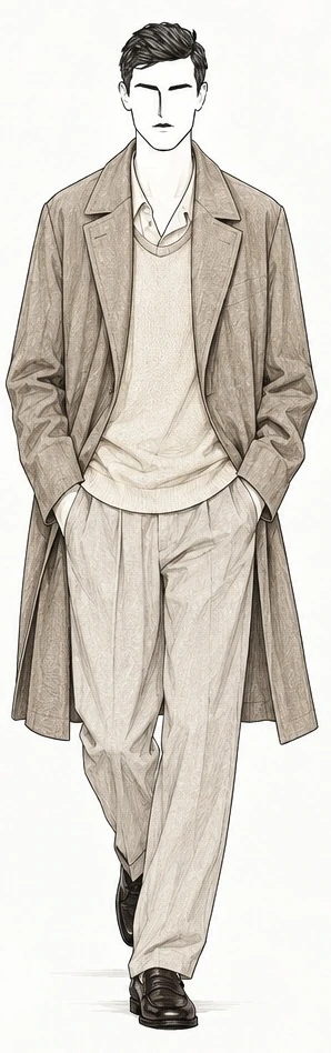 Collection study — light / soft layering