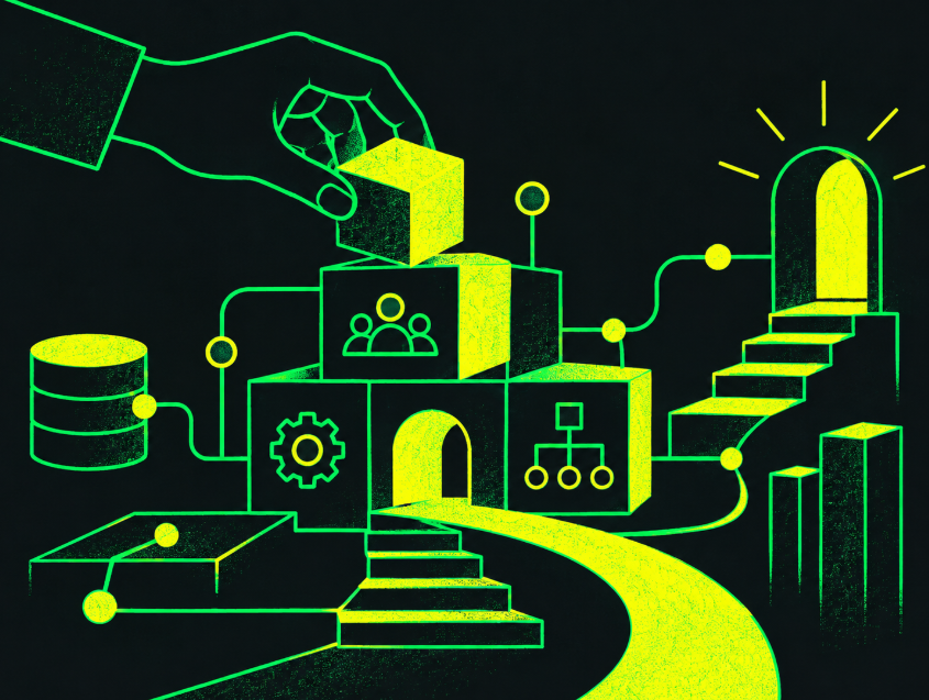 Diagrammatic illustration for Operating Model Design