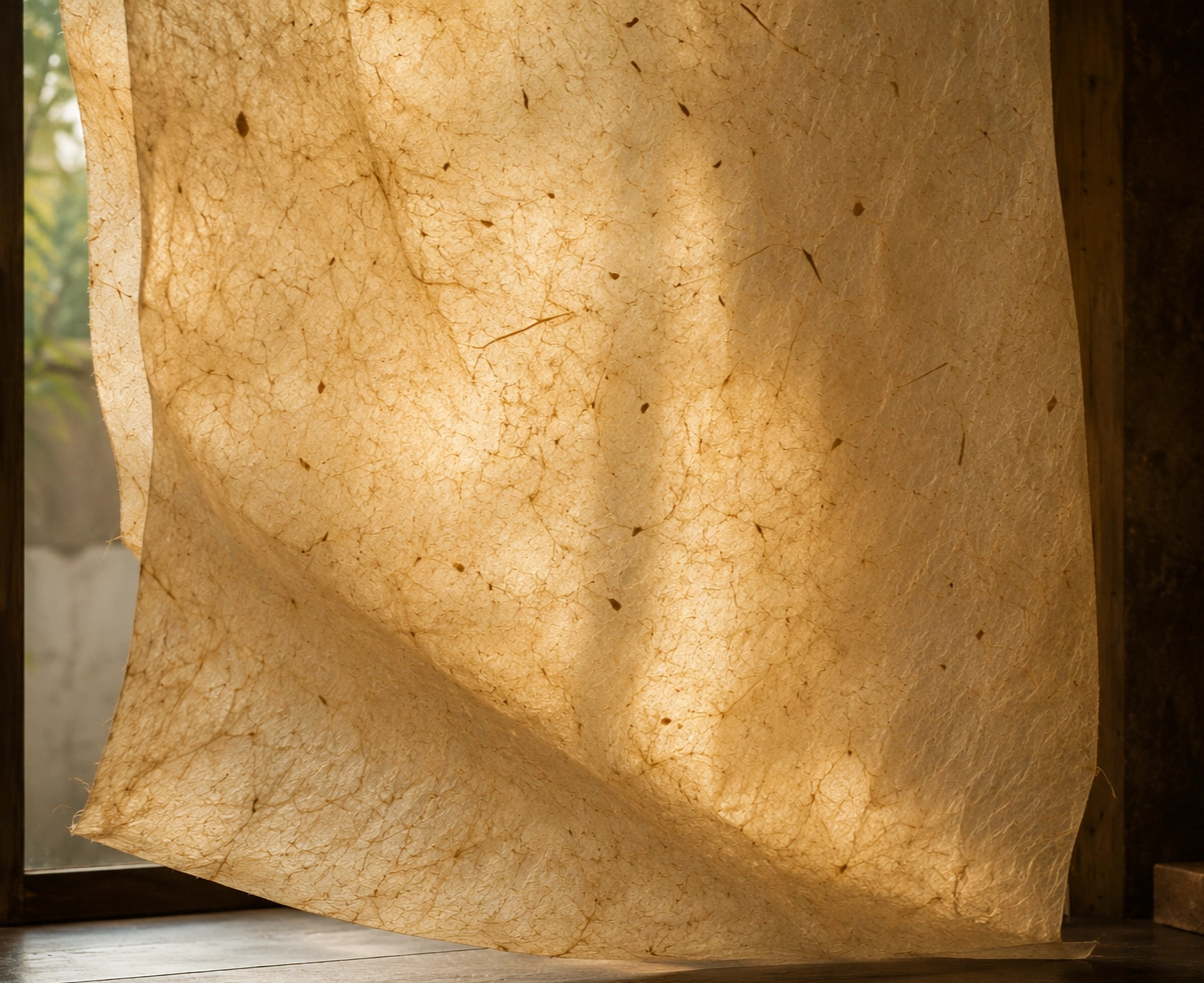 Amber Wallpaper flexible architectural surface