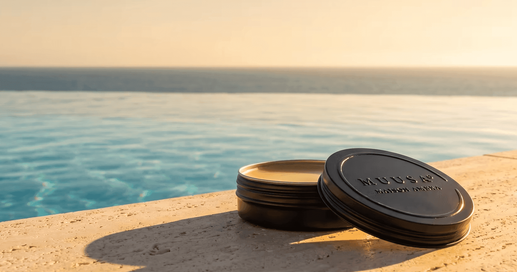 MUUSA Baltic amber balm beside the sea