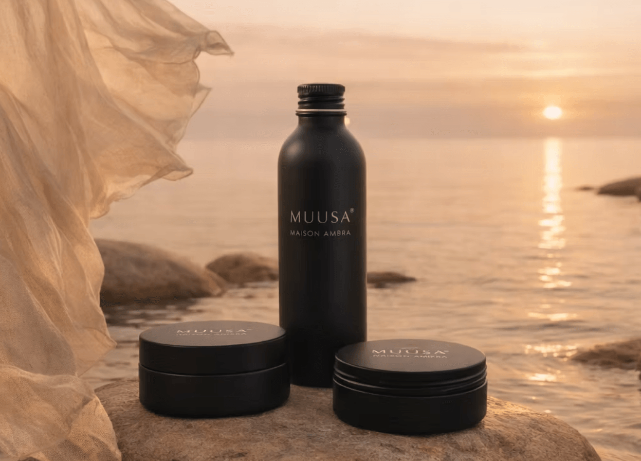 MUUSA Baltic amber beauty collection by the sea