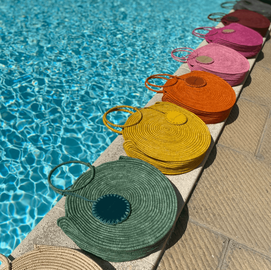 noMade raffia accessories